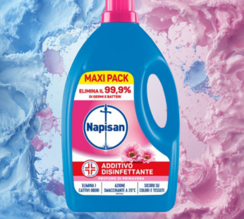 NAPISAN ADDITIVO DISINFETTANTE 2,2 LITRI PRIMAVERA