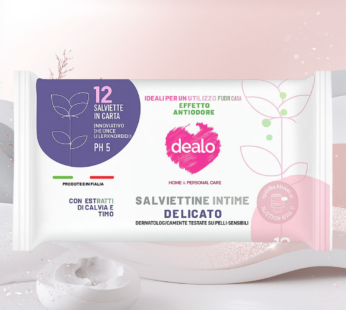 DEALO SALVIETTINE INTIME DELICATE 12PZ