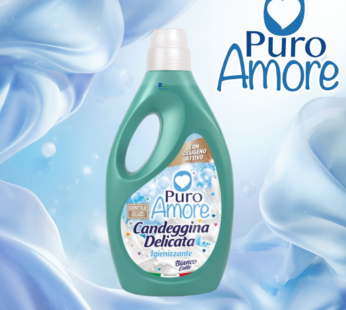 PURO AMORE CANDEGGINA DELICATA 2 LITRI BIANCO LATTE