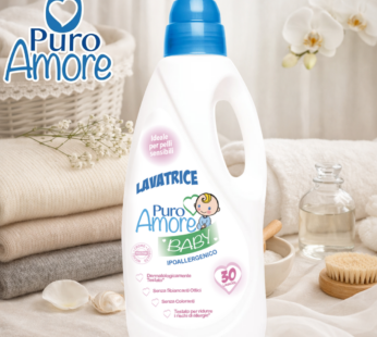 PURO AMORE LAVATRICE 30LAVAGGI BABY IPOALLERGENICO