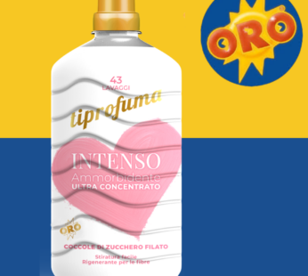 ORO AMMORBIDENTE TI PROFUMA 42LAVAGGI ZUCCHERO FILATO