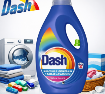 DASH LAVATRICE 23LAVAGGI SALVA COLORE