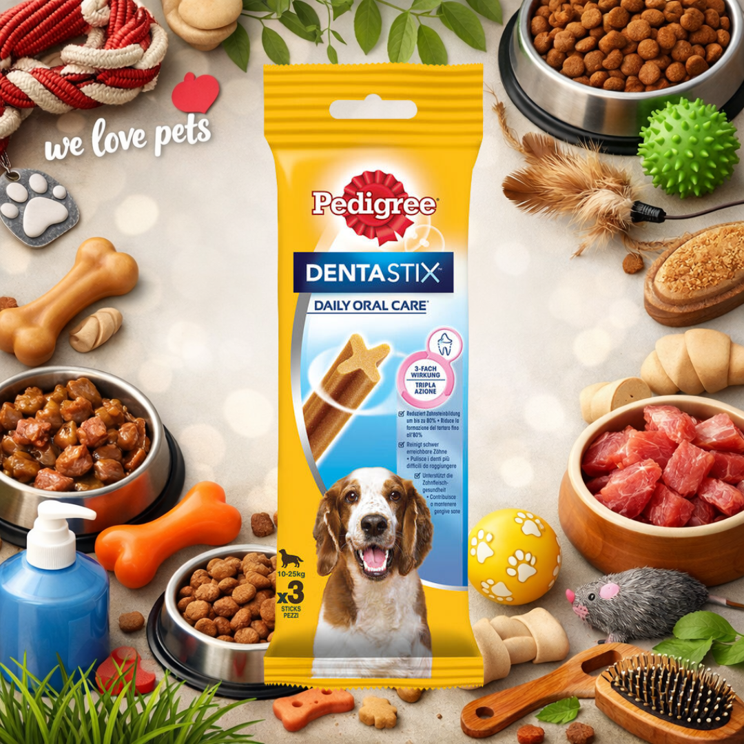 PEDIGREE SNACK DENTASTIX 3PZ MEDIUM 10-25KG