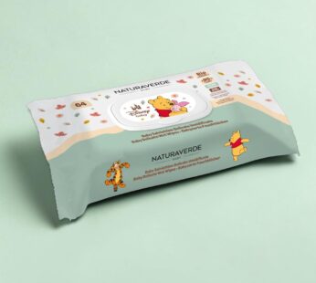 NATURAVERDE BABY SALVIETTINE POP-UP WINNIE THE POOH 64PZ