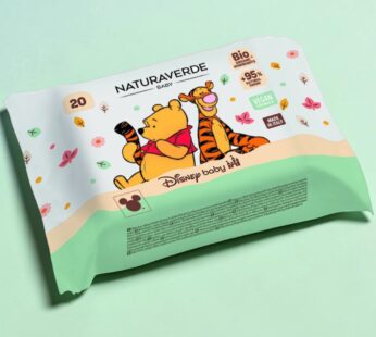 NATURAVERDE BABY SALVIETTINE WINNIE THE POOH 20PZ