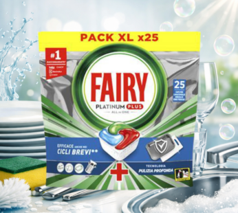 FAIRY CAPS PLATINUM PLUS ALL 1 BREZZE DI ERBE 25PZ