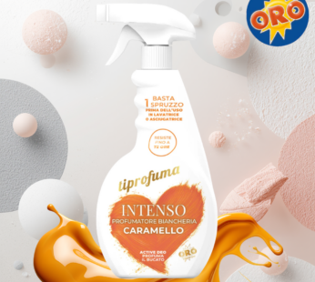 ORO TI PROFUMA SPRAY BUCATO 650ML CARAMELLO