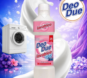 DEO DUE LAVATRICE 1 LITRO FIORI ROSA