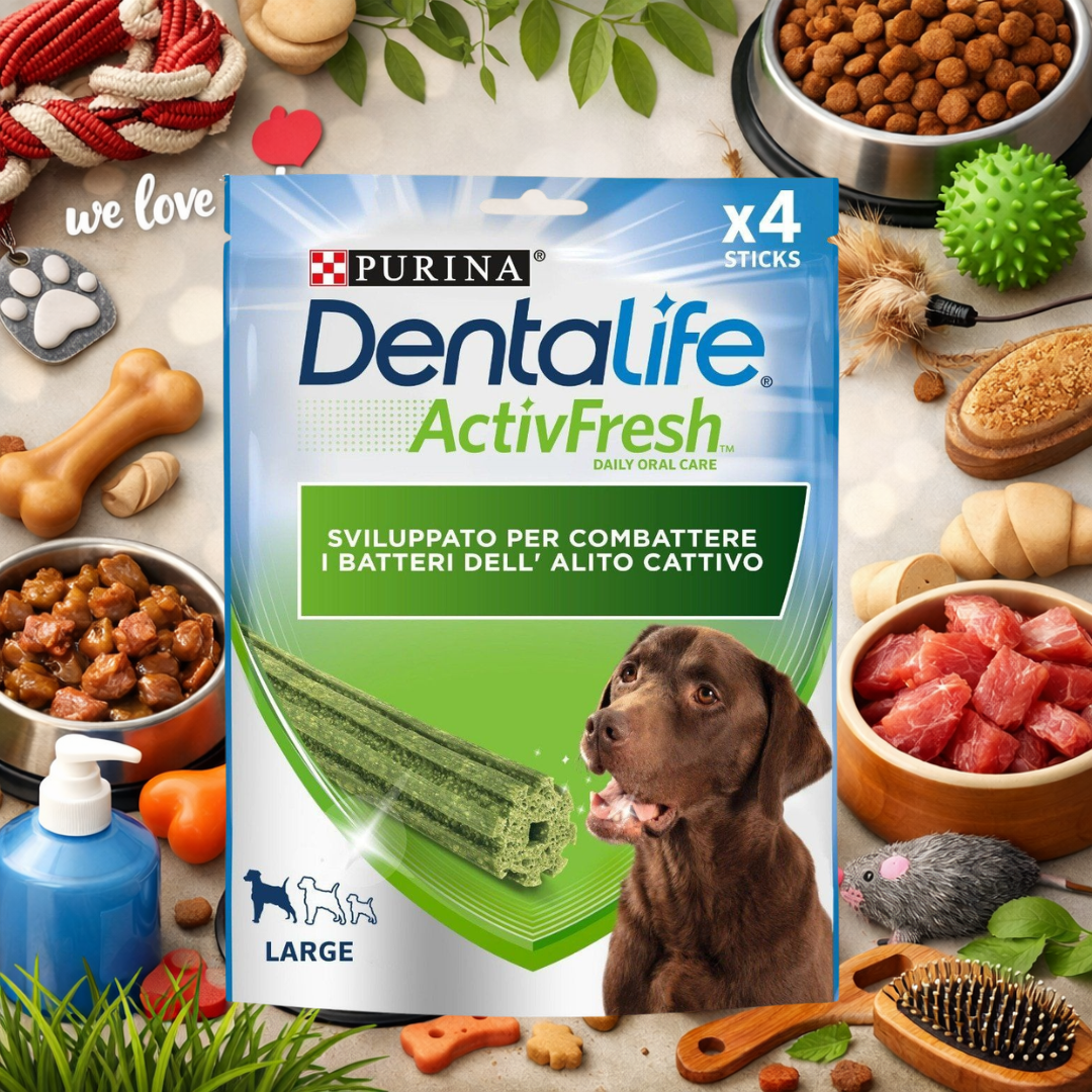 DENTALIFE ACTIVEFRESH LARGE SNACK DENTALE 142GR - immagine 2