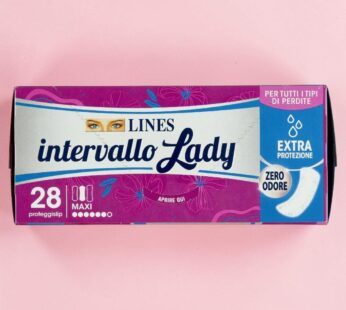 LINES SALVASLIP INTERVALLO LADY MAXI DISTESI 28PZ