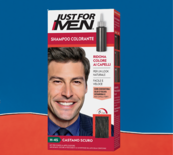 JUST FOR MEN SHAMPOO COLORANTE H-45 CASTANO SCURO