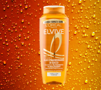ELVIVE SHAMPOO 300ML OLIO STRAORDINARIO DI COCCO