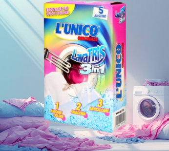 UNICO PANNO LAVATRICE TRIS 5PZ