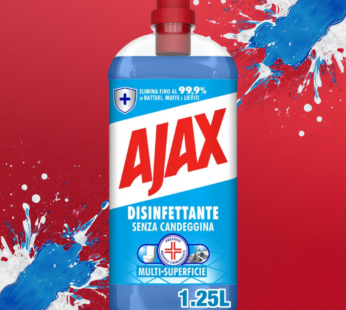 AJAX PAVIMENTI 1,25 LITRI DISINFETTANTE