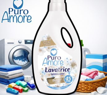 PURO AMORE LAVATRICE 45LAVAGGI BIANCO LATTE