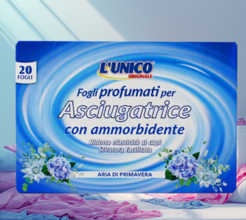 UNICO FOGLI ASCIUGATRICE ARIA DI PRIMAVERA 20PZ