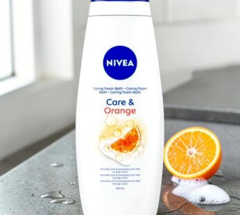 NIVEA BAGNOSCHIUMA 650ML ORANGE