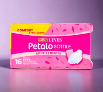 LINES ASSORBENTI PETALO SOTTILE CON ALI RIPIEGATI 16PZ