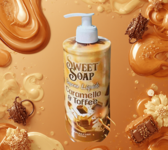SWEET SOAP SAPONE LIQUIDO 500ML CARAMELLO