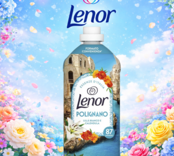 LENOR AMMORBIDENTE 87LAVAGGI POLIGNANO LILLA BIANCO & CALENDULA