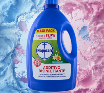 NAPISAN ADDITIVO DISINFETTANTE 2,2 LITRI FRESCA RUGIADA