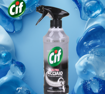 CIF SPRAY 500ML ACCIAIO