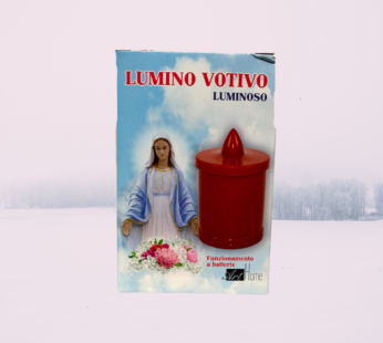 LUMINO VOTIVO ELETTRICO ROSSO