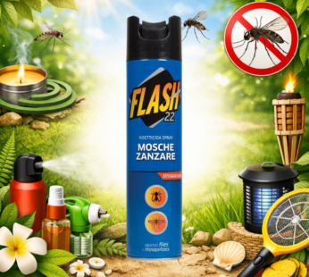 FLASH MOSCHE E ZANZARE SPRAY 250ML