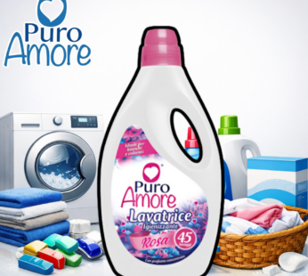 PURO AMORE LAVATRICE 45LAVAGGI ROSA