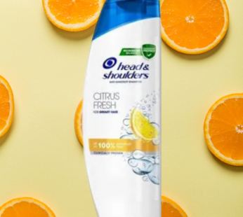 HEAD & SHOULDERS SHAMPOO 400ML CITRUS