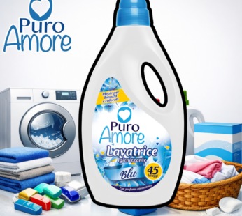 PURO AMORE LAVATRICE 45LAVAGGI BLU