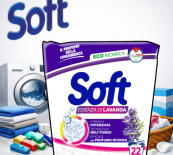SOFT LAV.RIC.18+2 MIS.LAVANDA