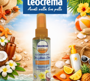 LEOCREMA SOLARE OLIO SPRAY 100ML COCCO SPF6