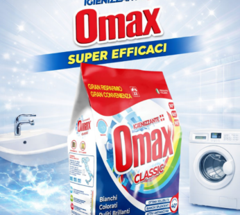 OMAX LAVATRICE IN POLVERE 22 MISURINI CLASSICO