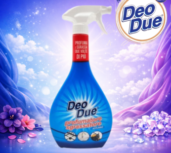 DEO DUE SGRASSATORE SPRAY 600ML AZZURRO