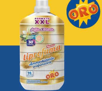 ORO AMMORBIDENTE TI PROFUMA 76LAVAGGI XXL SOFFIO D ORIENTE