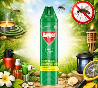 BAYGON SCARAFAGGI & FORMICHE SPRAY 400ML