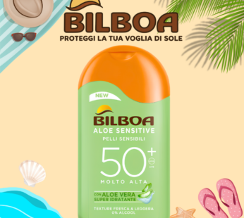 BILBOA LATTE SOLARE 200ML SPF50+ ALOE SENSITIVE