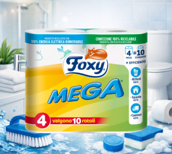FOXY MEGA CARTA IGIENICA 2VELI 4PZ