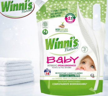 WINNIS LAVATRICE BABY 2IN1 800ML IPOALLERGENICO