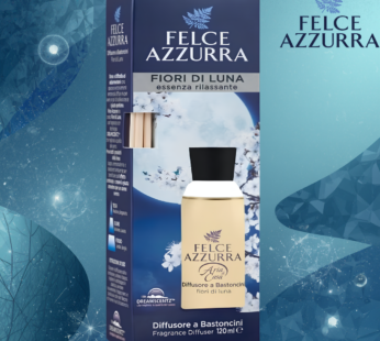 FELCE AZZURRA ARIA CASA PROFUMATORE BACCHETTE 120ML FIORI DI LUNA