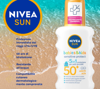 NIVEA SOLARE CREMA KIDS SENSITIVE SPF50+