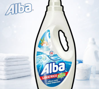 ALBA LAVATRICE 33LAVAGGI BIANCO LATTE