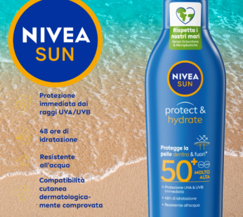 NIVEA SOLARE LATTE PROTECT&HYDRATE 200ML SPF50+