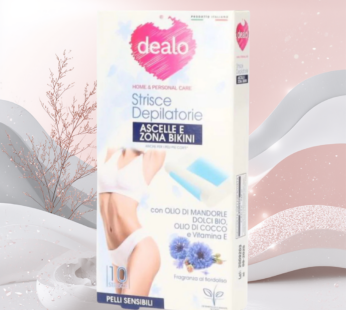 DEALO STRISCE DEPILATORIE ASCELLE BIKINI 10PZ ART.16015