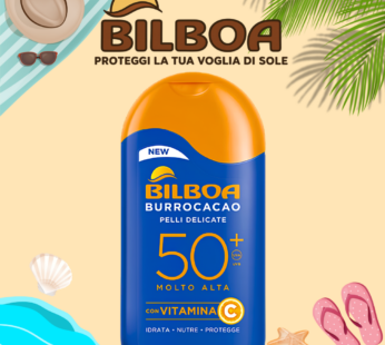 BILBOA LATTE SOLARE 200ML BURROCACAO SPF50+