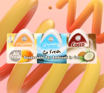 AIRFRESH GOFRESH PROFUMATORI IN GEL 60GR 3PZ