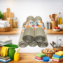 GAMEF SACCHI 55X70 AMBRA 300GR