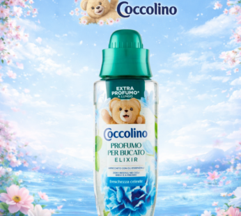 COCCOLINO PROFUMATORE BUCATO 342ML FRESCHEZZA CELESTE