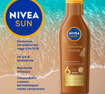 NIVEA SOLATE LATTE CAROTA 200ML SPF6